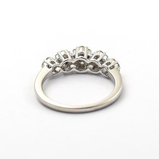 Moncara Brillantring aus 585 Weißgold, nachhaltiger second hand Schmuck perfekt aufgearbeitet