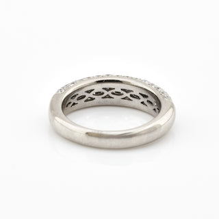 Brillantring aus 750 Weißgold, nachhaltiger second hand Schmuck perfekt aufgearbeitet