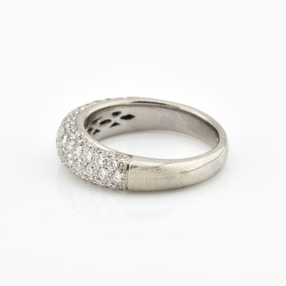 Brillantring aus 750 Weißgold, nachhaltiger second hand Schmuck perfekt aufgearbeitet