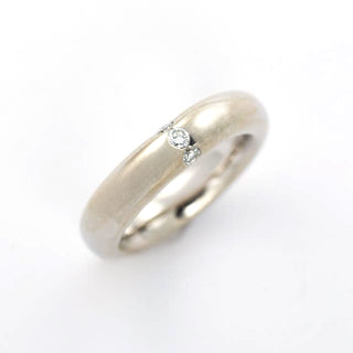 Quinn Brillantring aus 750 Weißgold, nachhaltiger second hand Schmuck perfekt aufgearbeitet