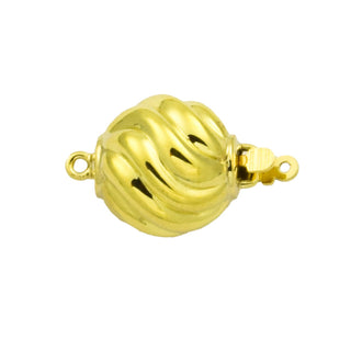 Schließe aus 585 Gelbgold, nachhaltiger second hand Schmuck perfekt aufgearbeitet