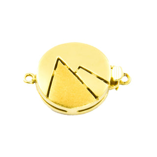 Schließe aus 585 Gelbgold, nachhaltiger second hand Schmuck perfekt aufgearbeitet