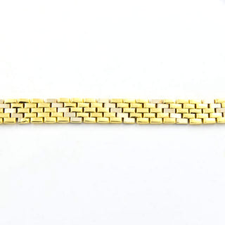 Schmuckset aus 585 Gelb- und Weißgold, nachhaltiger second hand Schmuck perfekt aufgearbeitet