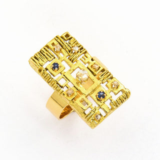 A. Frühauf Schmuckset aus 750 Gelbgold, nachhaltiger second hand Schmuck perfekt aufgearbeitet