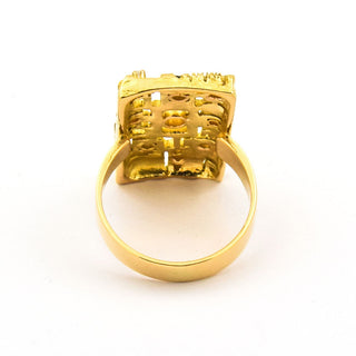 A. Frühauf Schmuckset aus 750 Gelbgold, nachhaltiger second hand Schmuck perfekt aufgearbeitet