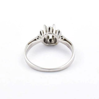 Brillantring aus 585 Weißgold, nachhaltiger second hand Schmuck perfekt aufgearbeitet