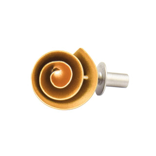 Niessing Stickpin CONO aus 1000 Gelbgold/Platin, nachhaltiger second hand Schmuck perfekt aufgearbeitet