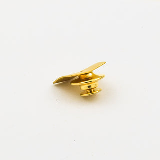 Niessing Stickpin Segel aus 750 Gelbgold mit Brillant, nachhaltiger second hand Schmuck perfekt aufgearbeitet
