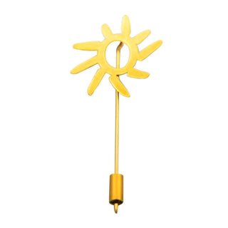 Niessing Stickpin aus 750 Gelbgold, nachhaltiger second hand Schmuck perfekt aufgearbeitet