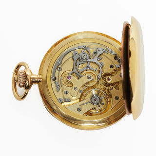 Tag Heuer Taschenuhr mit Chronograph, gebrauchte Luxusuhr im Top-Zustand