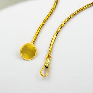 Uhrkette aus 585 Gelbgold, nachhaltiger second hand Schmuck perfekt aufgearbeitet