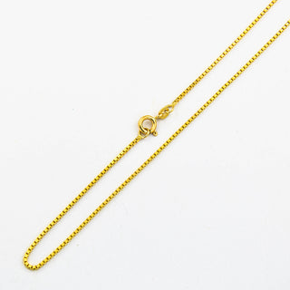 Veneziakette aus 585 Gelbgold, nachhaltiger second hand Schmuck perfekt aufgearbeitet