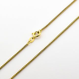 Veneziakette aus 585 Gelbgold, nachhaltiger second hand Schmuck perfekt aufgearbeitet