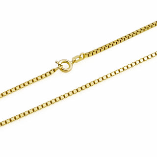 Veneziakette aus 585 Gelbgold, nachhaltiger second hand Schmuck perfekt aufgearbeitet