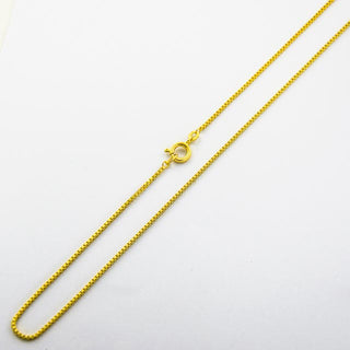 FBM Veneziakette aus 585 Gelbgold, nachhaltiger second hand Schmuck perfekt aufgearbeitet