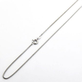 Veneziakette aus 585 Weißgold, nachhaltiger second hand Schmuck perfekt aufgearbeitet