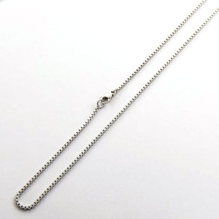 Veneziakette aus 585 Weißgold, nachhaltiger second hand Schmuck perfekt aufgearbeitet