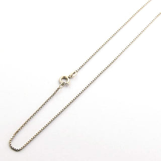 Veneziakette aus 585 Weißgold, nachhaltiger second hand Schmuck perfekt aufgearbeitet