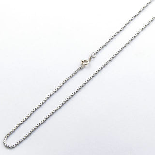 Veneziakette aus 585 Weißgold, nachhaltiger second hand Schmuck perfekt aufgearbeitet