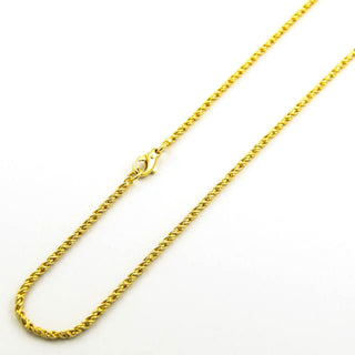 Zopfkette aus 750 Gelbgold, nachhaltiger second hand Schmuck perfekt aufgearbeitet