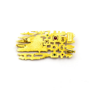 A. Frühauf Schmuckset aus 750 Gelbgold, nachhaltiger second hand Schmuck perfekt aufgearbeitet
