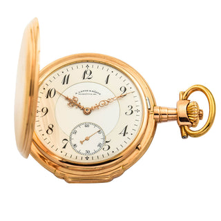 A. Lange & Söhne Taschenuhr Louis XV Handaufzug und Kleine Sekunde, gebrauchte Luxusuhr im Top-Zustand
