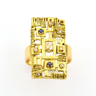 A. Frühauf Schmuckset aus 750 Gelbgold, nachhaltiger second hand Schmuck perfekt aufgearbeitet