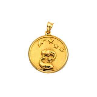 Anhänger Fische aus 585 Gelbgold, nachhaltiger second hand Schmuck perfekt aufgearbeitet