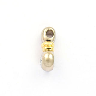 Brillantanhänger aus 750 Gelb- und Weißgold, nachhaltiger second hand Schmuck perfekt aufgearbeitet