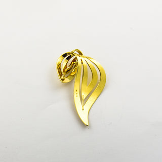 Anhänger aus 585 Gelbgold, nachhaltiger second hand Schmuck perfekt aufgearbeitet