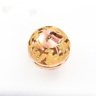 Anhänger aus 750 Gelbgold, nachhaltiger second hand Schmuck perfekt aufgearbeitet