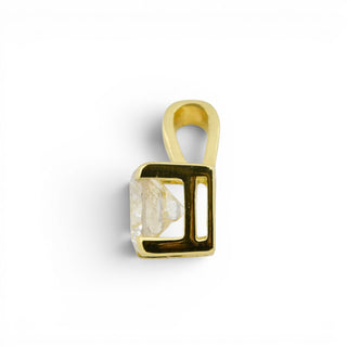 Brillantanhänger aus 585 Gelbgold, nachhaltiger second-hand Schmuck perfekt aufgearbeitet