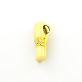 Diamantanhänger aus 585 Gelbgold, nachhaltiger second hand Schmuck perfekt aufgearbeitet