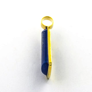Anhänger aus 585 Gelbgold mit Lapislazuli, nachhaltiger second hand Schmuck perfekt aufgearbeitet