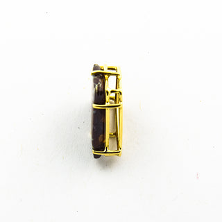 Anhänger aus 585 Gelbgold mit Opal, nachhaltiger second hand Schmuck perfekt aufgearbeitet