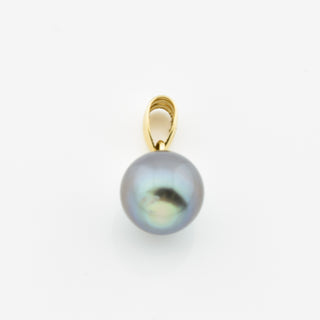 Perlenanhänger aus 585 Gelbgold, nachhaltiger second hand Schmuck perfekt aufgearbeitet