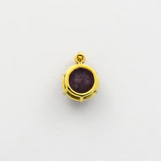 Anhänger aus 585 Gelbgold mit Rubin, nachhaltiger second hand Schmuck perfekt aufgearbeitet