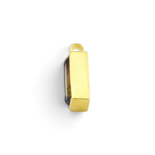 Anhänger aus 585 Gelbgold mit Turmalin, nachhaltiger second-hand Schmuck perfekt aufgearbeitet