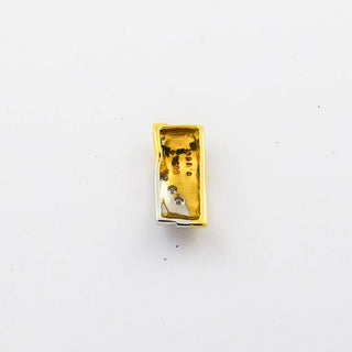Brillantanhänger aus 585 Gelb- und Weißgold, nachhaltiger second hand Schmuck perfekt aufgearbeitet