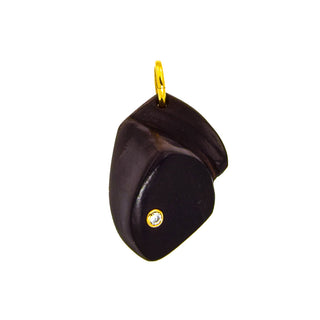 Anhänger aus 750 Gelbgold mit Brillant, nachhaltiger second hand Schmuck perfekt aufgearbeitet