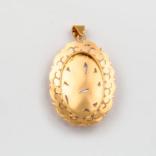 Anhänger aus 585 Roségold, nachhaltiger second hand Schmuck perfekt aufgearbeitet