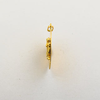 Anhänger Schütze aus 585 Gelbgold, nachhaltiger second hand Schmuck perfekt aufgearbeitet