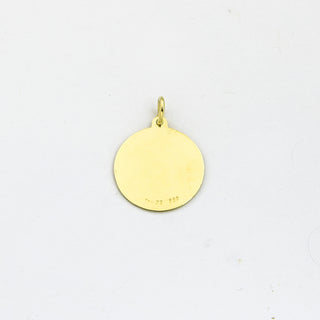 Anhänger Wassermann aus 585 Gelbgold, nachhaltiger second hand Schmuck perfekt aufgearbeitet