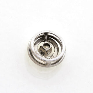 Brillantanhänger aus 585 Weißgold, nachhaltiger second hand Schmuck perfekt aufgearbeitet