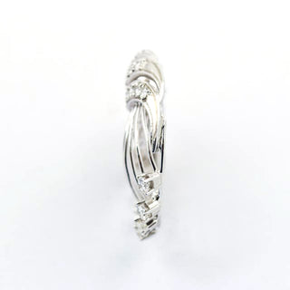 Brillantanhänger aus 750 Weißgold mit Diamant, nachhaltiger second hand Schmuck perfekt aufgearbeitet