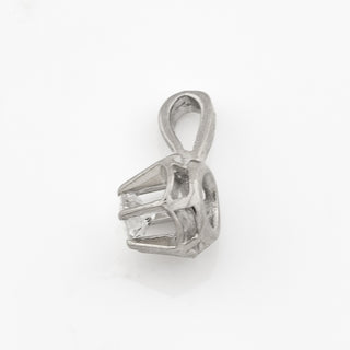 Brillantanhänger aus 585 Weißgold, nachhaltiger second hand Schmuck perfekt aufgearbeitet