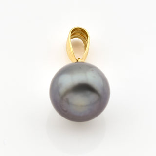 Perlenanhänger aus 585 Gelbgold, nachhaltiger second hand Schmuck perfekt aufgearbeitet