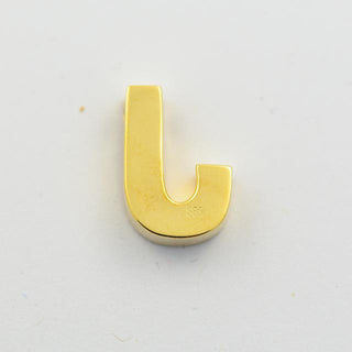Diamantanhänger J aus 585 Gelbgold, nachhaltiger second hand Schmuck perfekt aufgearbeitet