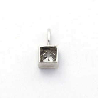 Brillantanhänger aus 585 Weißgold, nachhaltiger second hand Schmuck perfekt aufgearbeitet