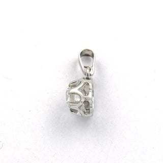 Brillantanhänger aus 585 Weißgold, nachhaltiger second hand Schmuck perfekt aufgearbeitet